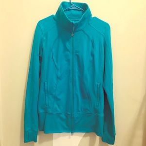 Lululemon Nice Asana jacket in teal